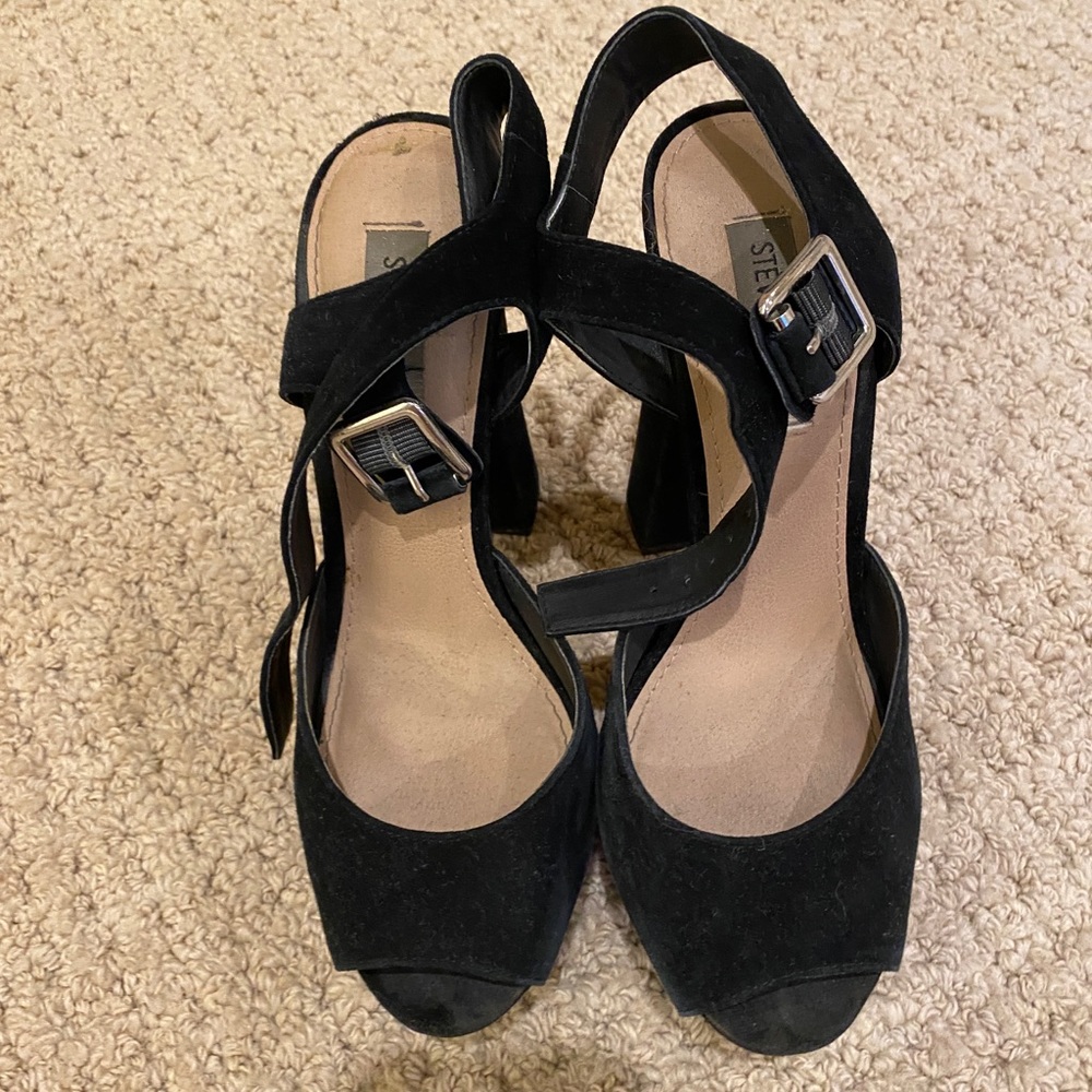 Steve Madden black heels